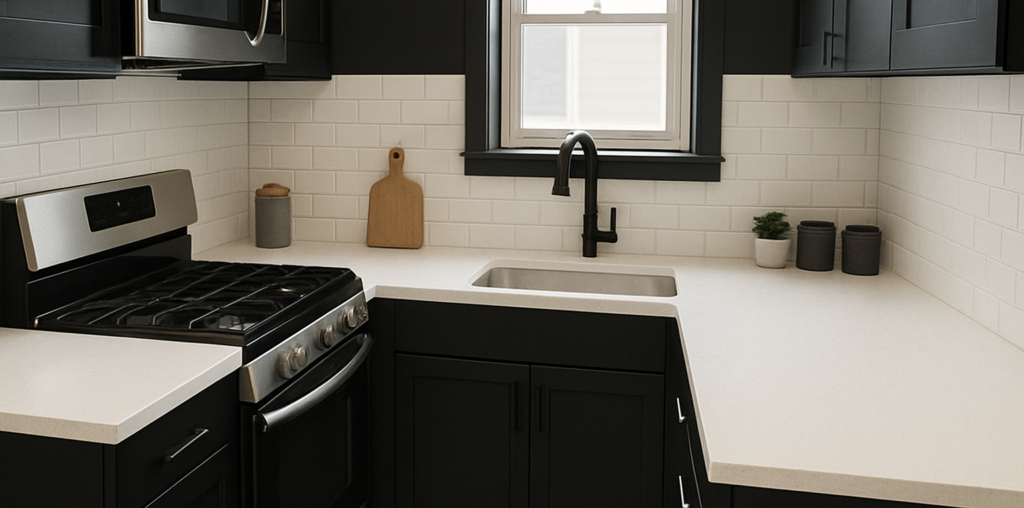 Maximizing Small Kitchen Spaces with Quartz Worktops